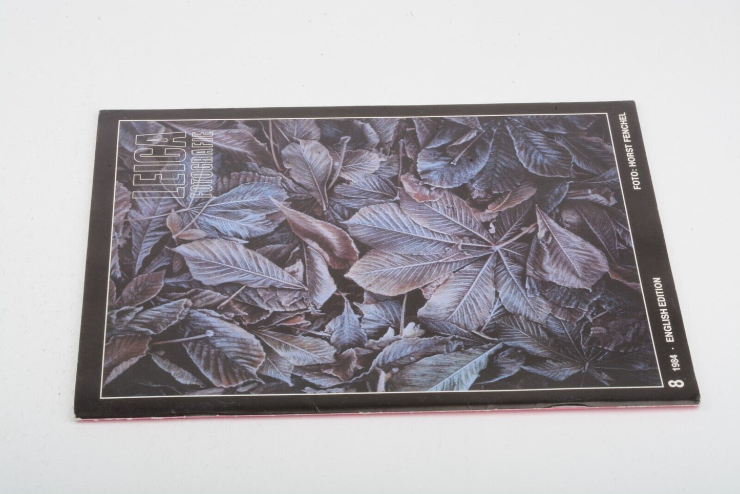 7x Leica Fotografie 1984 Issues Magazines, Clean and Complete