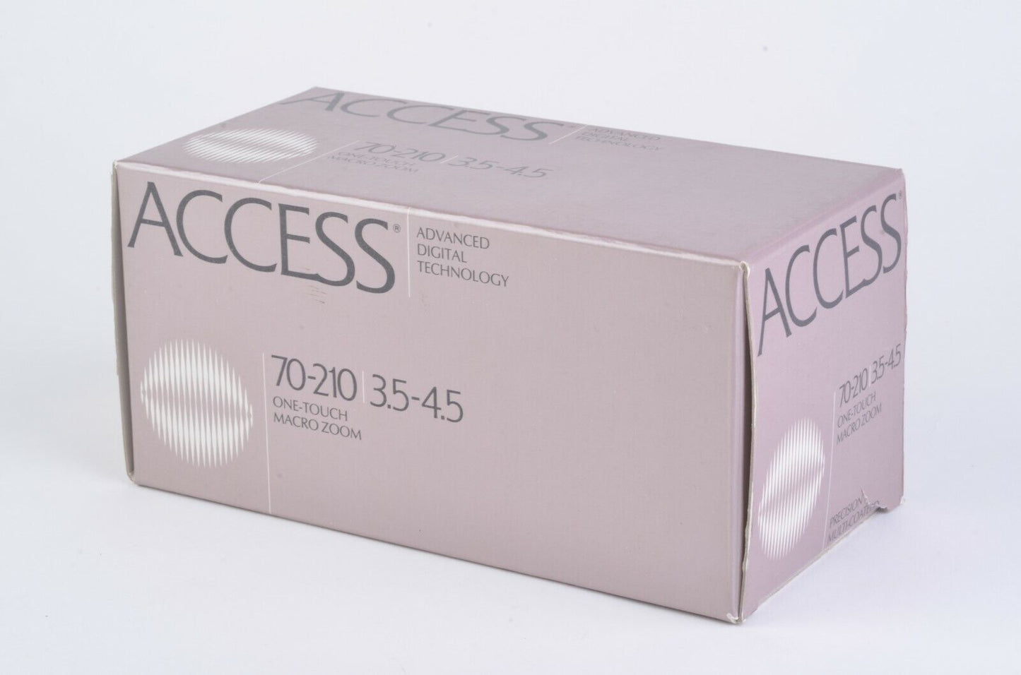 Access Olympus OM Mount 70-210mm F3.5-4.5 MC Macro lens, Caps + UV, boxed