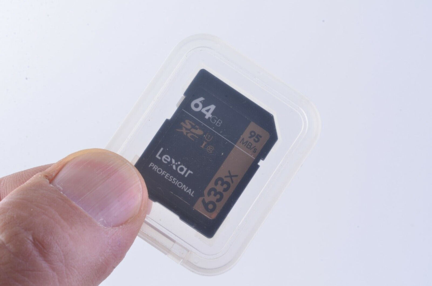 Lexar Professional 64GB SD Card 633x 95MB/s in jewel case