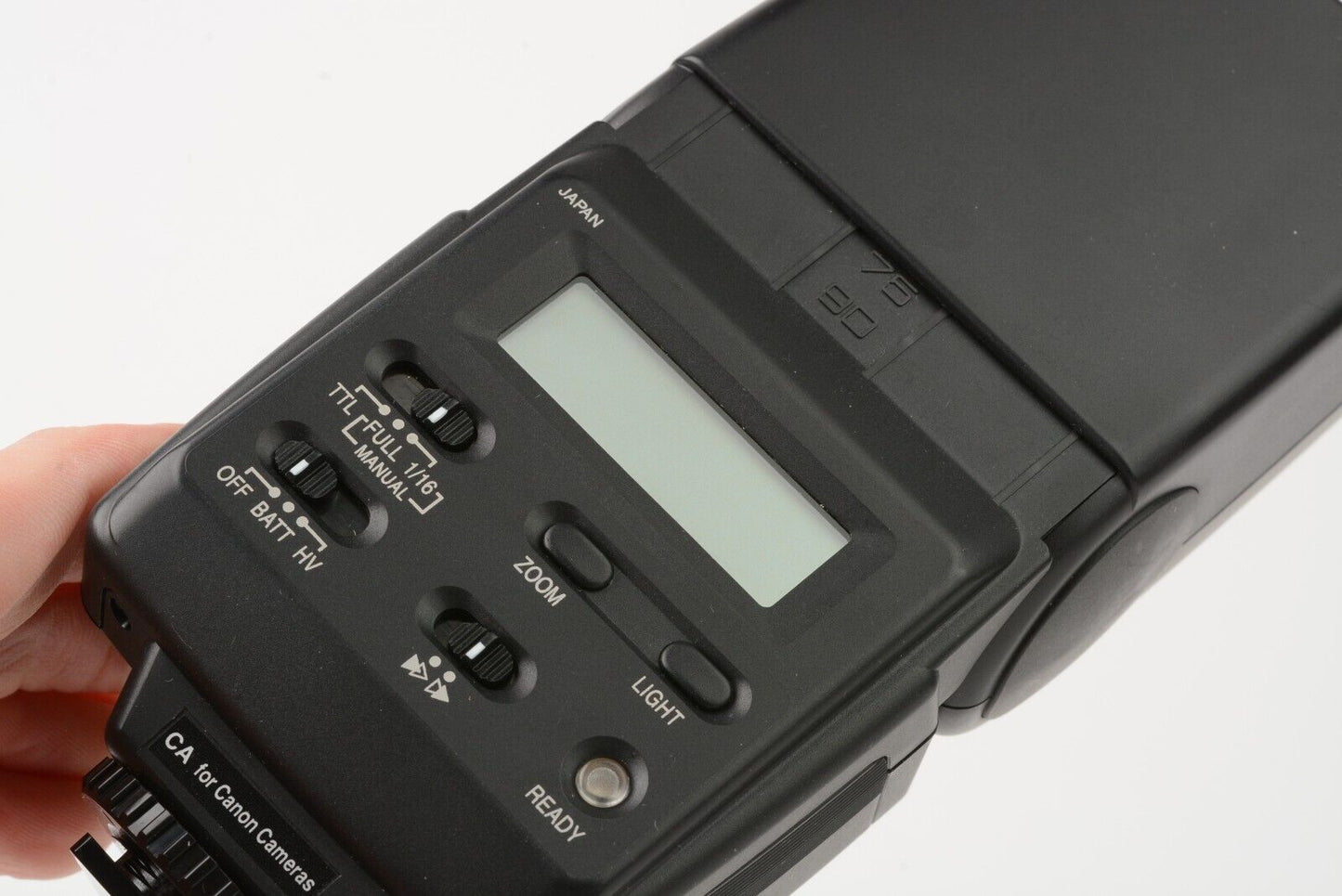 Sunpak 4000AF Power Zoom Flash for Canon AF Cameras + Manual