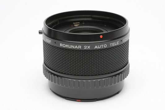 Rokunar HBF 2X Teleconverter For Hasselblad, Caps+Case, Barely Used