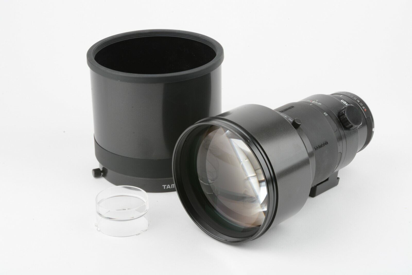 EXC+++ TAMRON SP 300mm f2.8 LD IF 360B ADAPTALL LENS+HOOD, w