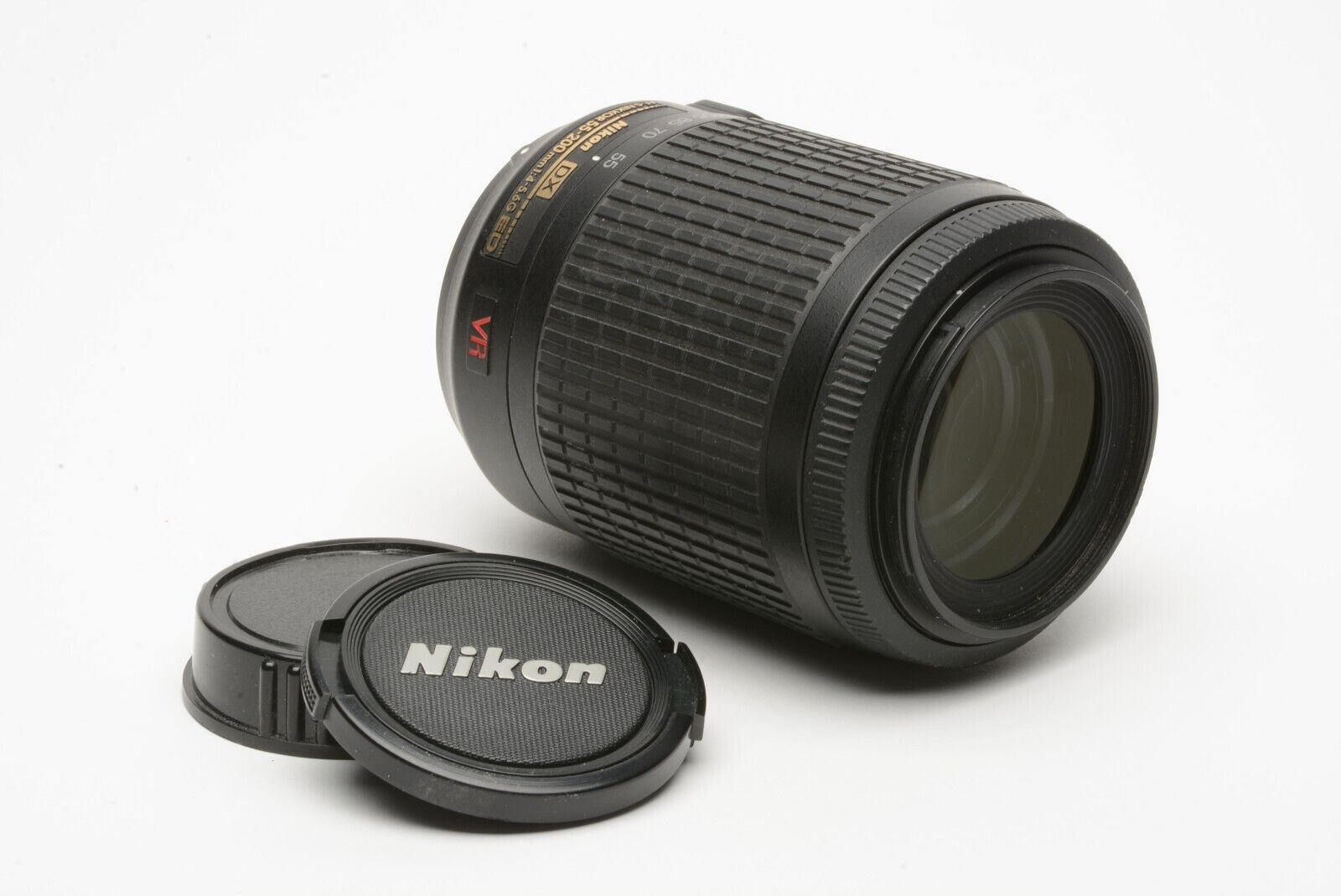 EXC++ NIKON AF-S NIKKOR 55-200mm f4-5.6G ED VR DX SWM LENS +CAPS