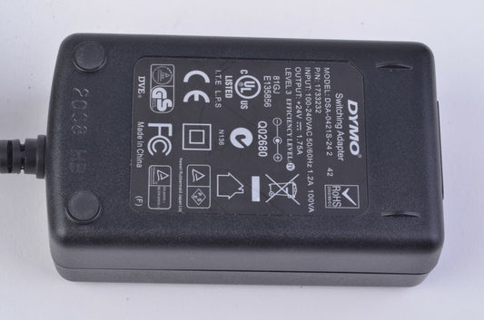 Genuine Dymo Switching Power Adapter DSA-0421S-24 2 +24V 1.75A