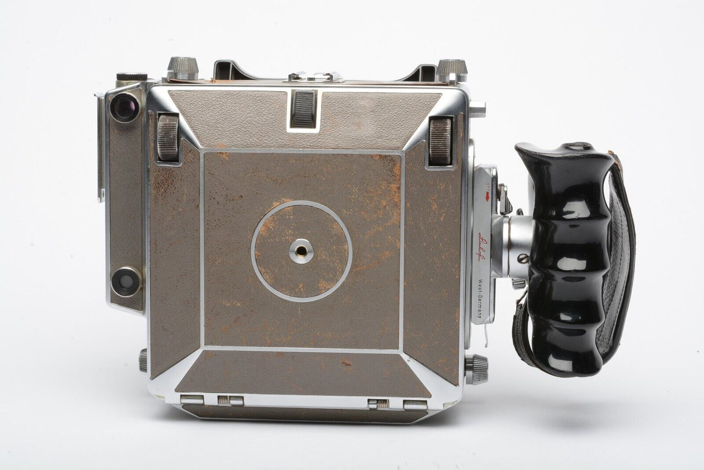 Linhof Super Technika 4x5 Camera Only, New Bellows, Grip, Tested, Great