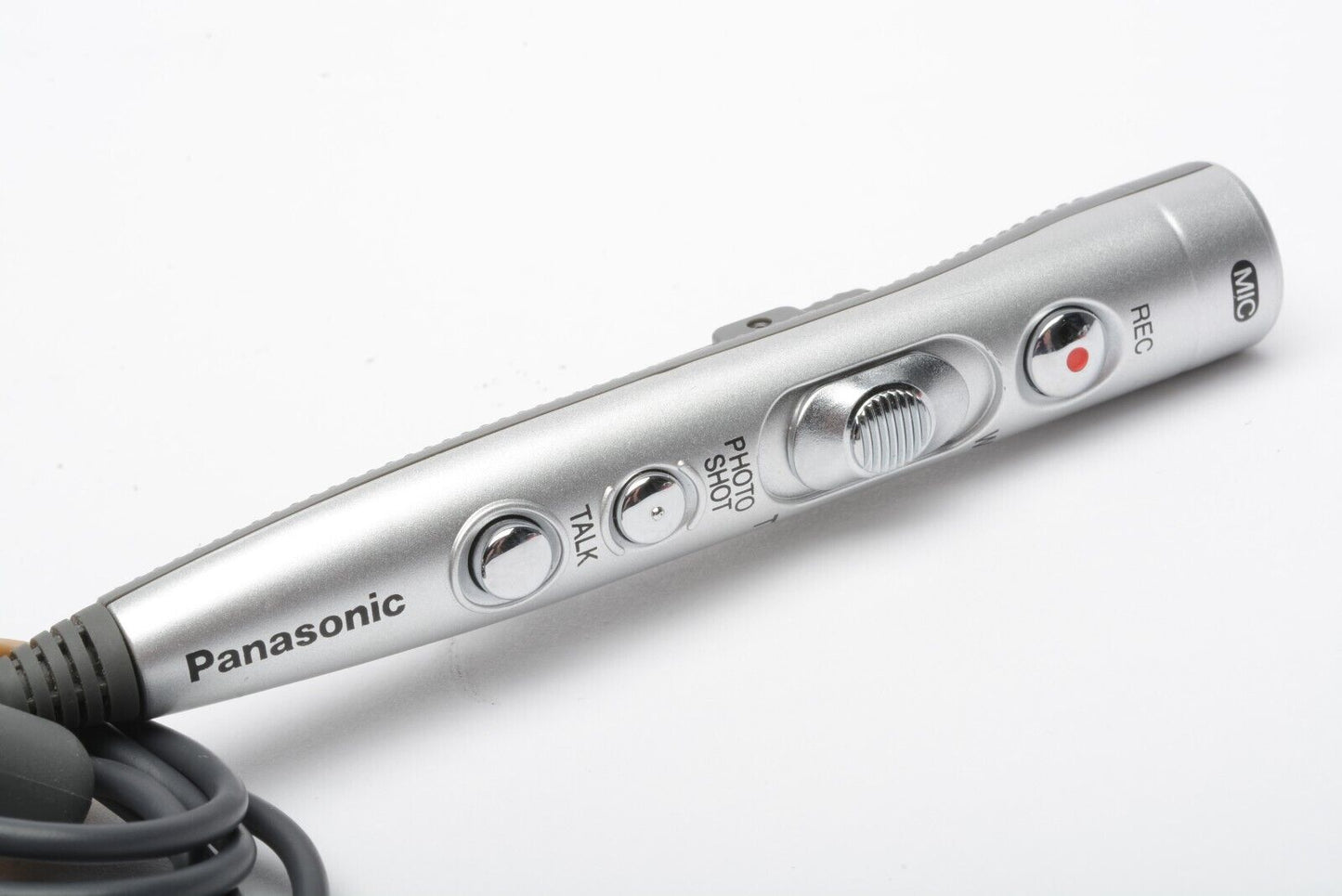 Panasonic 3.5mm Clip on Compact Microphone w/ Photo Shot, Tested, Clean