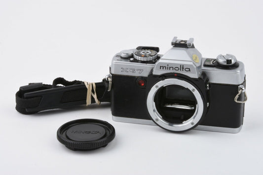 Minolta XG-7 35mm SLR Body only, new seals, strap + manual, very nice, tested