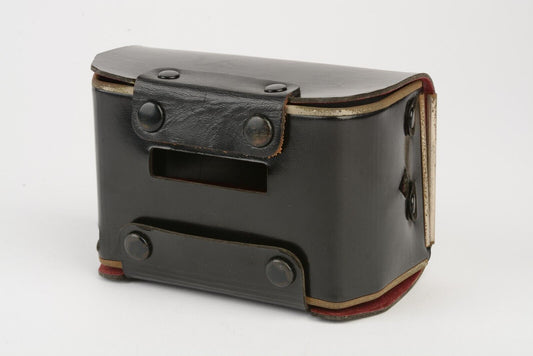 Kodak Instamatic Camera Case - Black Leather Eveready Style w/ Logo