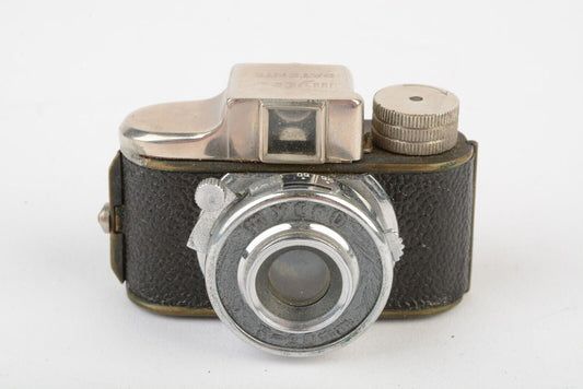 Mycro II Heavy Duty Hit Type Miniature Film Camera (Pre-War Version) + case