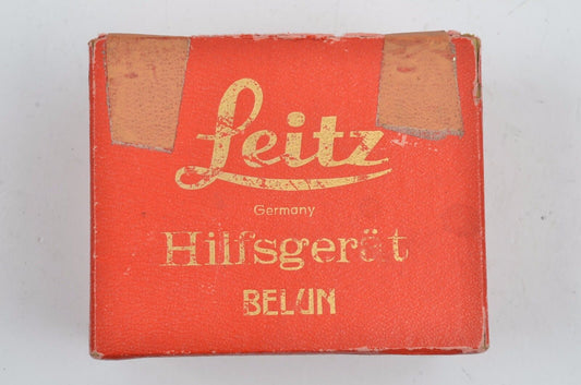 Leica Leitz Hilfsgerat Belun Summitar Black Vintage Camera Copy Stand Boxed