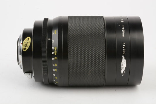 Nikon Nikkor 500mm F8 Reflex-Lens, L39 UV, caps, gorgeous!