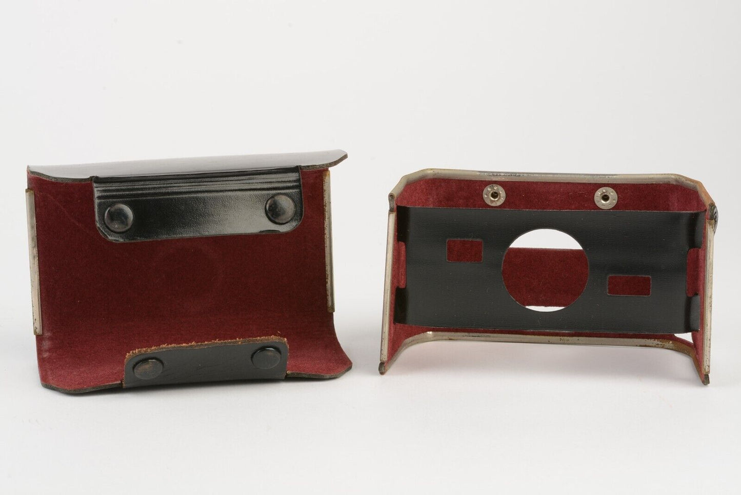 Kodak Instamatic Camera Case - Black Leather Eveready Style w/ Logo