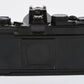 EXC++ OLYMPUS OM-2 BLACK 35mm SLR BODY CLA'D NEW SEALS, NICE, CLEAN, ACCURATE