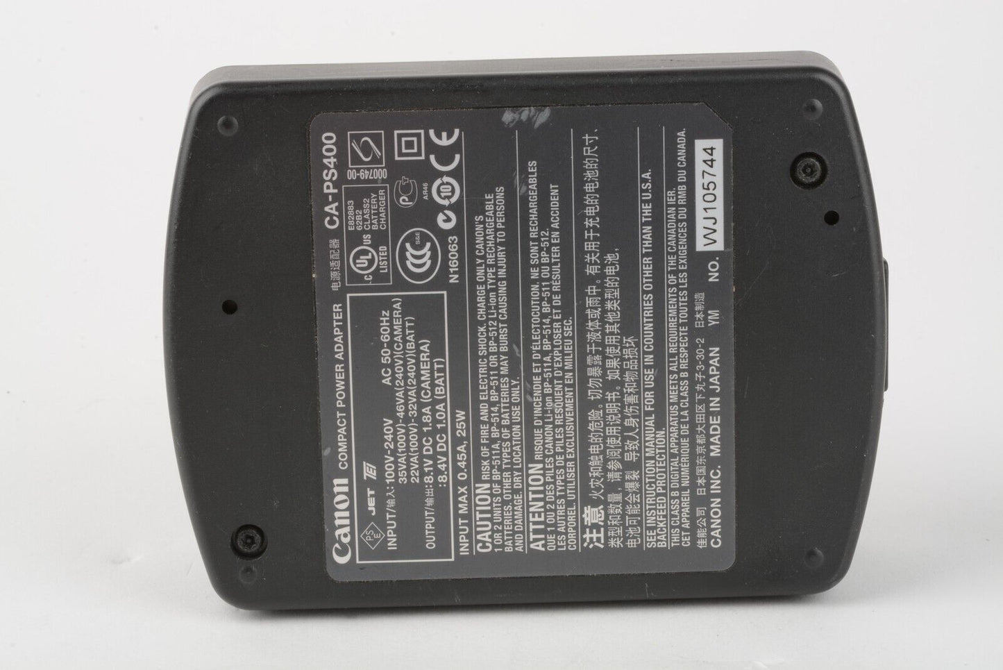 Genuine Canon CA-PS400 Double Battery Charger for BP-511/12/14/22/35