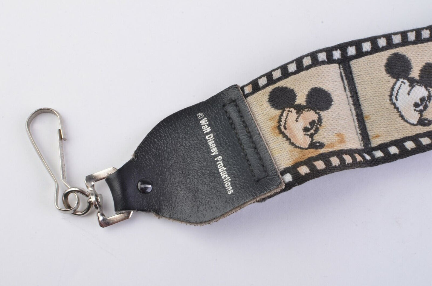 1980's Bobby Lee Disney Mickey Mouse Camera Strap, Vintage