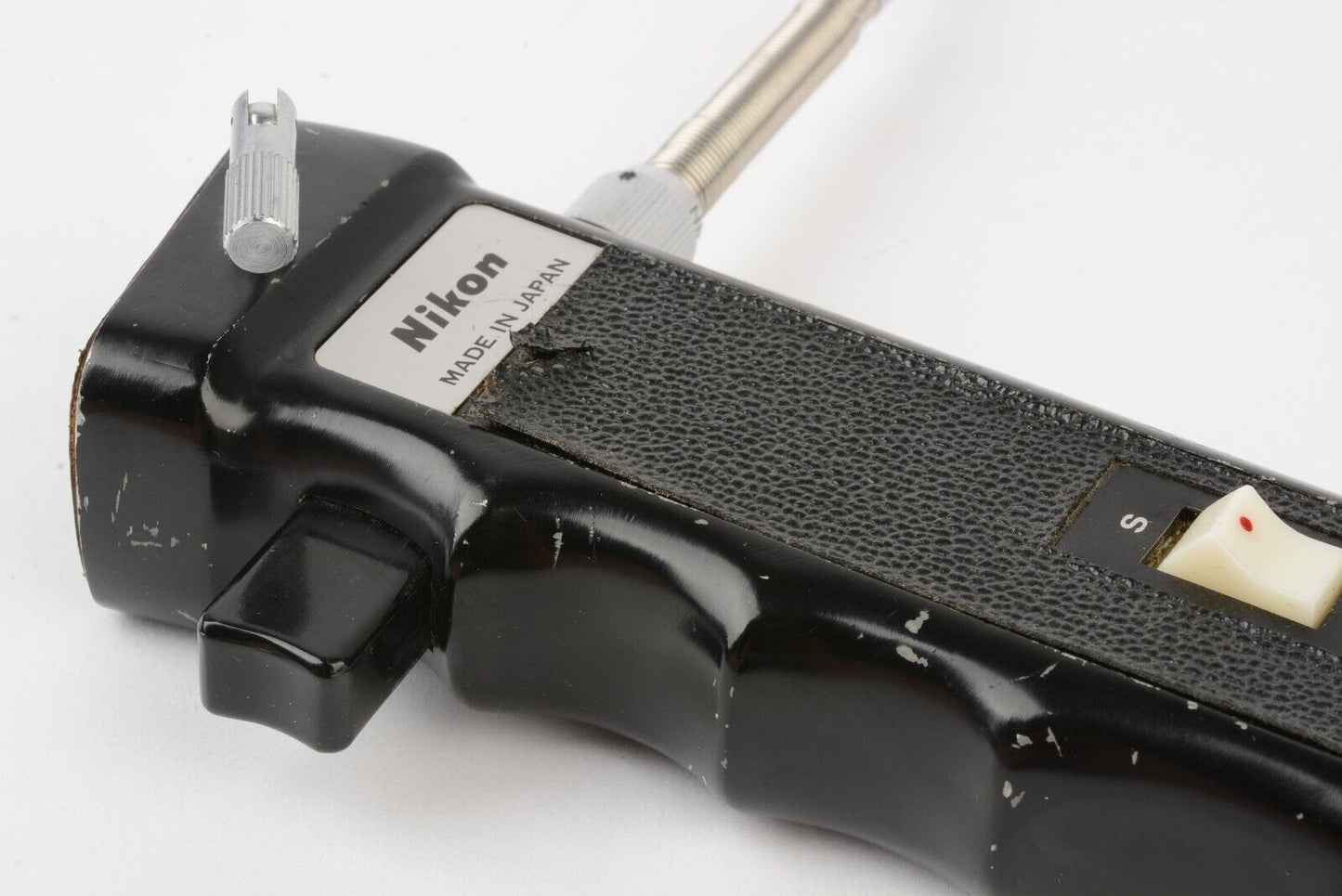 Nikon F Pistol Grip with Connecting Cable, Tested, Great