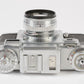 Zeiss Ikon Contax Iiia Rangefinder Camera W/50mm F2 Zeiss Sonnar Case+Inst
