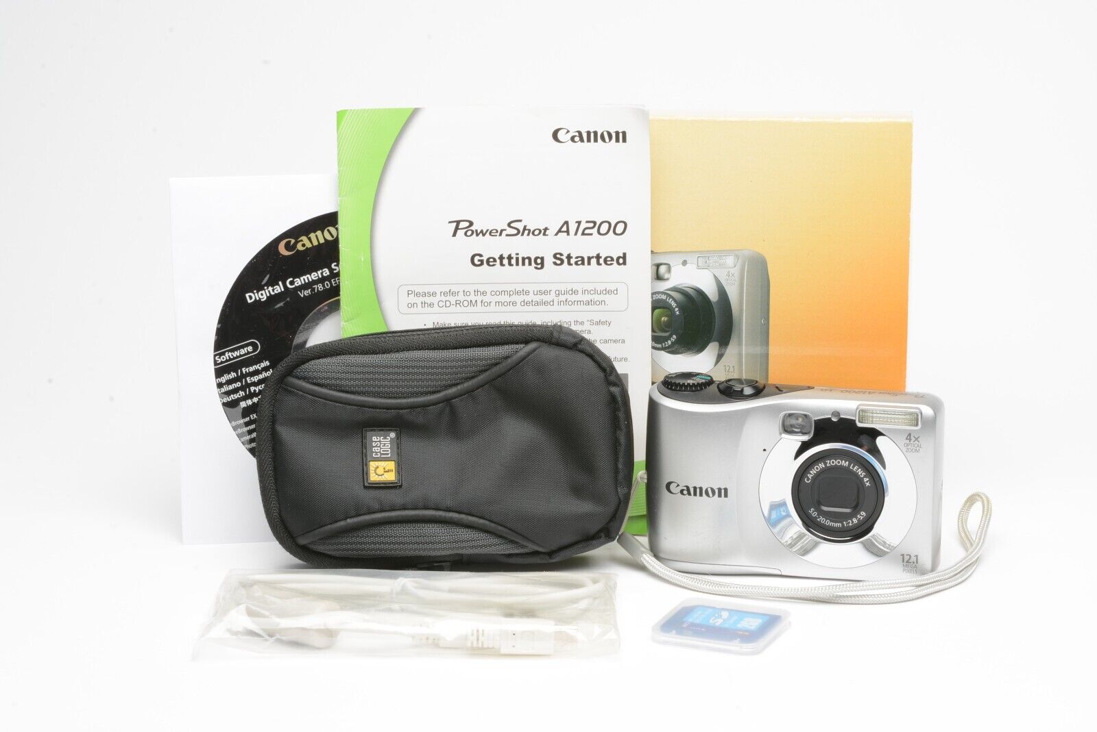 EXC+++ CANON POWERSHOT A1200 HD 12.1 MP COMPACT DIGITAL CAMERA+BOX, CA –  RecycledPhoto