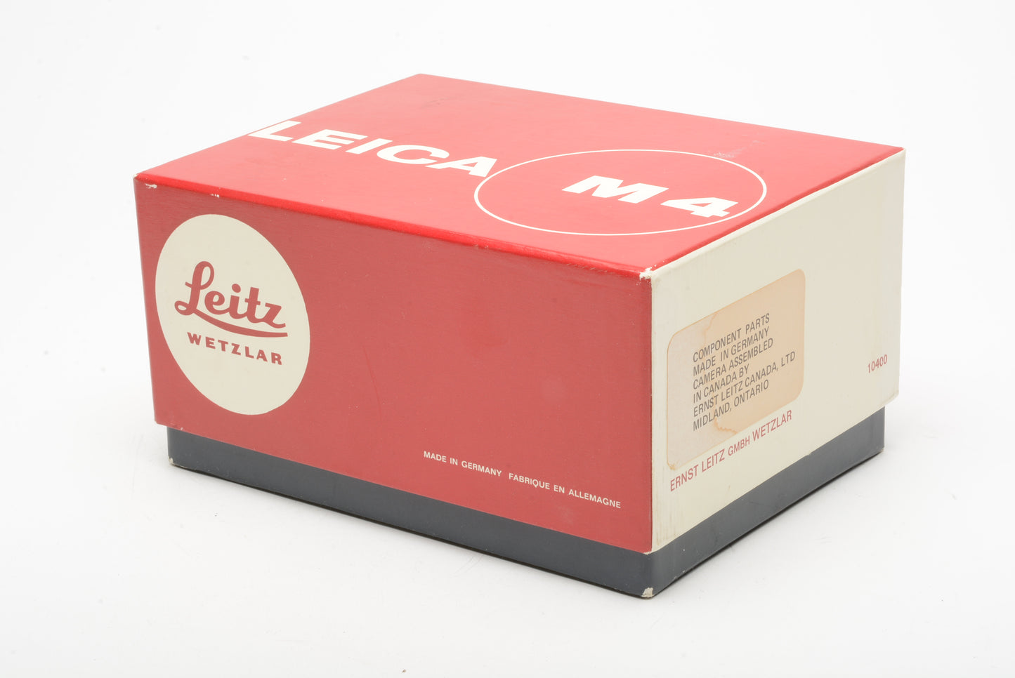 Leica M4 #10400 Jahre 50th Anniversary black body Mint!, boxed, Wow!