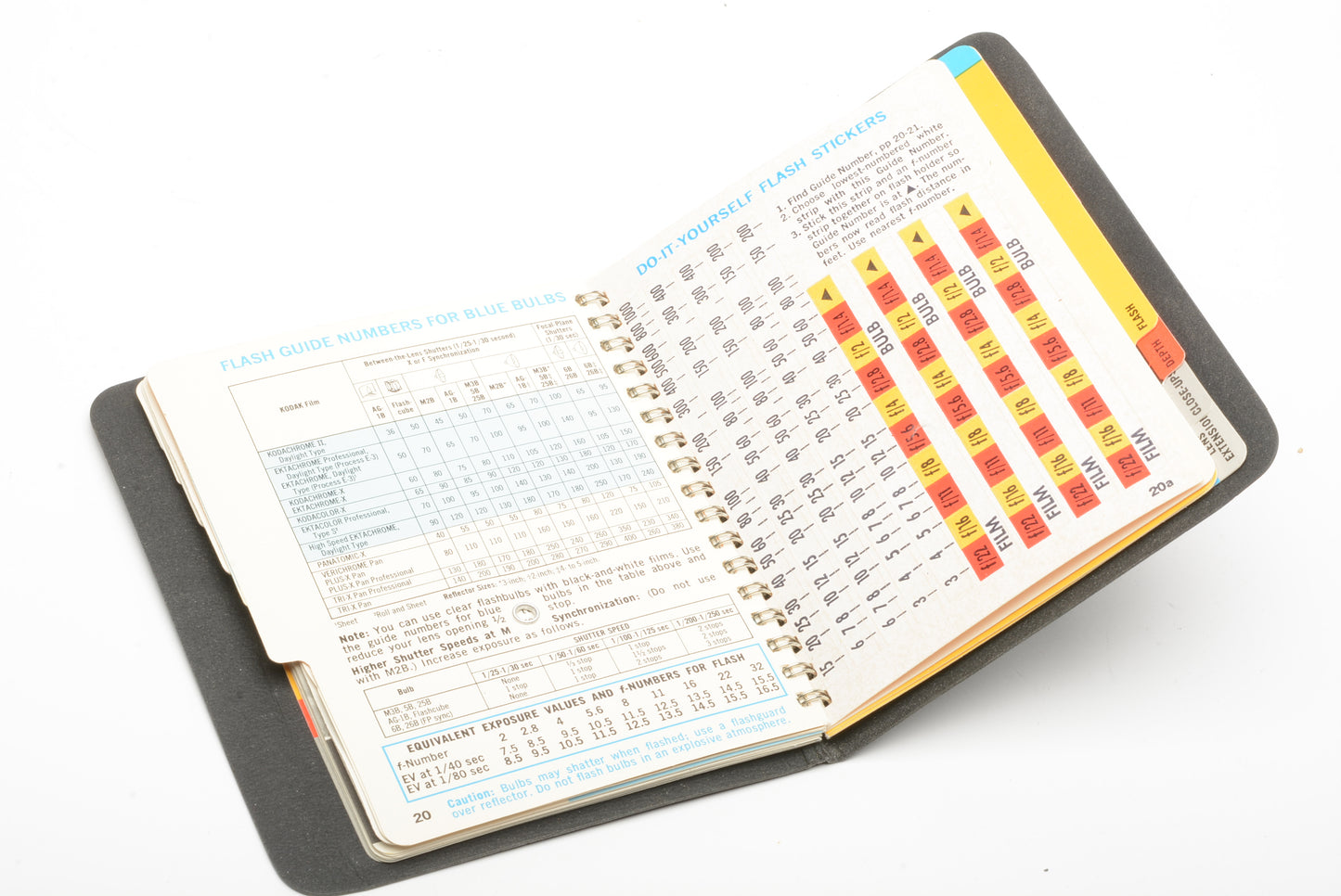Kodak Master PhotoGuide 1968 Pocket guide AR-21