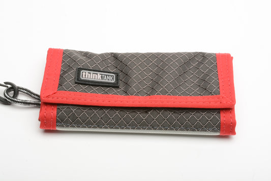 Think Tank Pee Wee PPR Memory Card Holder Case (Red)