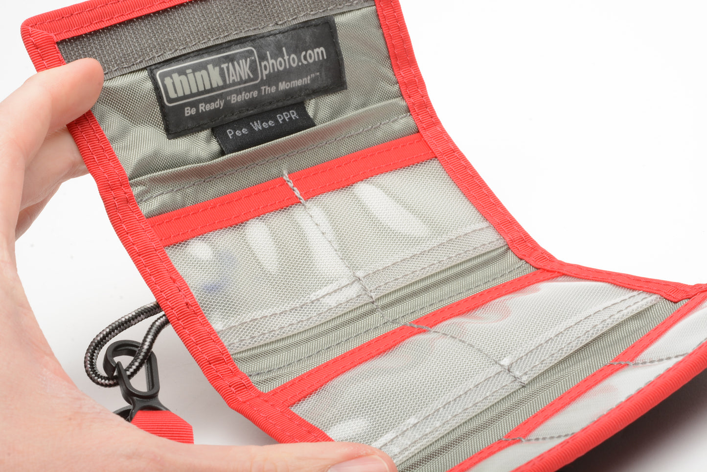 Think Tank Pee Wee PPR Memory Card Holder Case (Red)