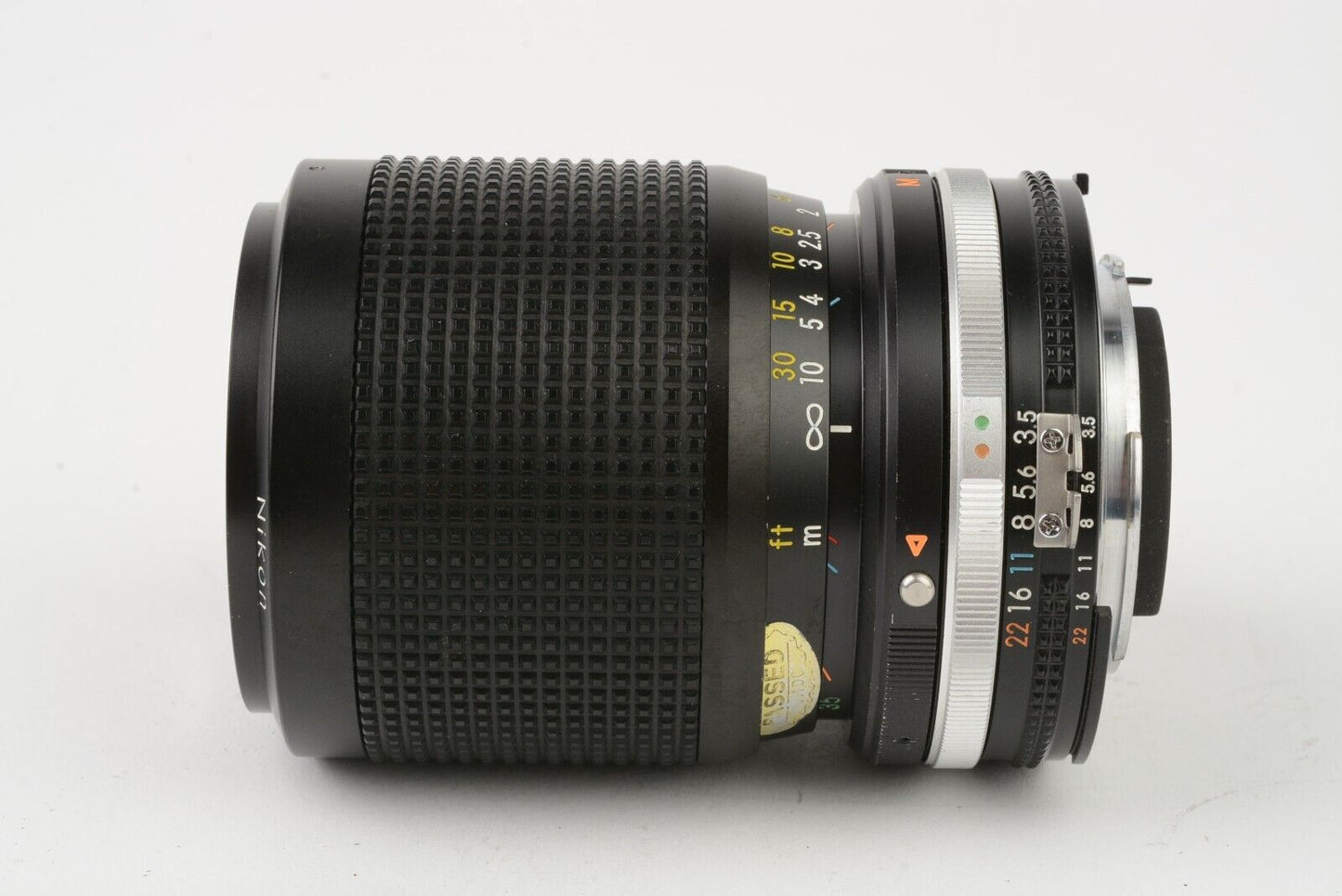 Nikon Zoom Nikkor 35-105mm f3.5-4.5 AI-S Lens, Caps, Manual *READ
