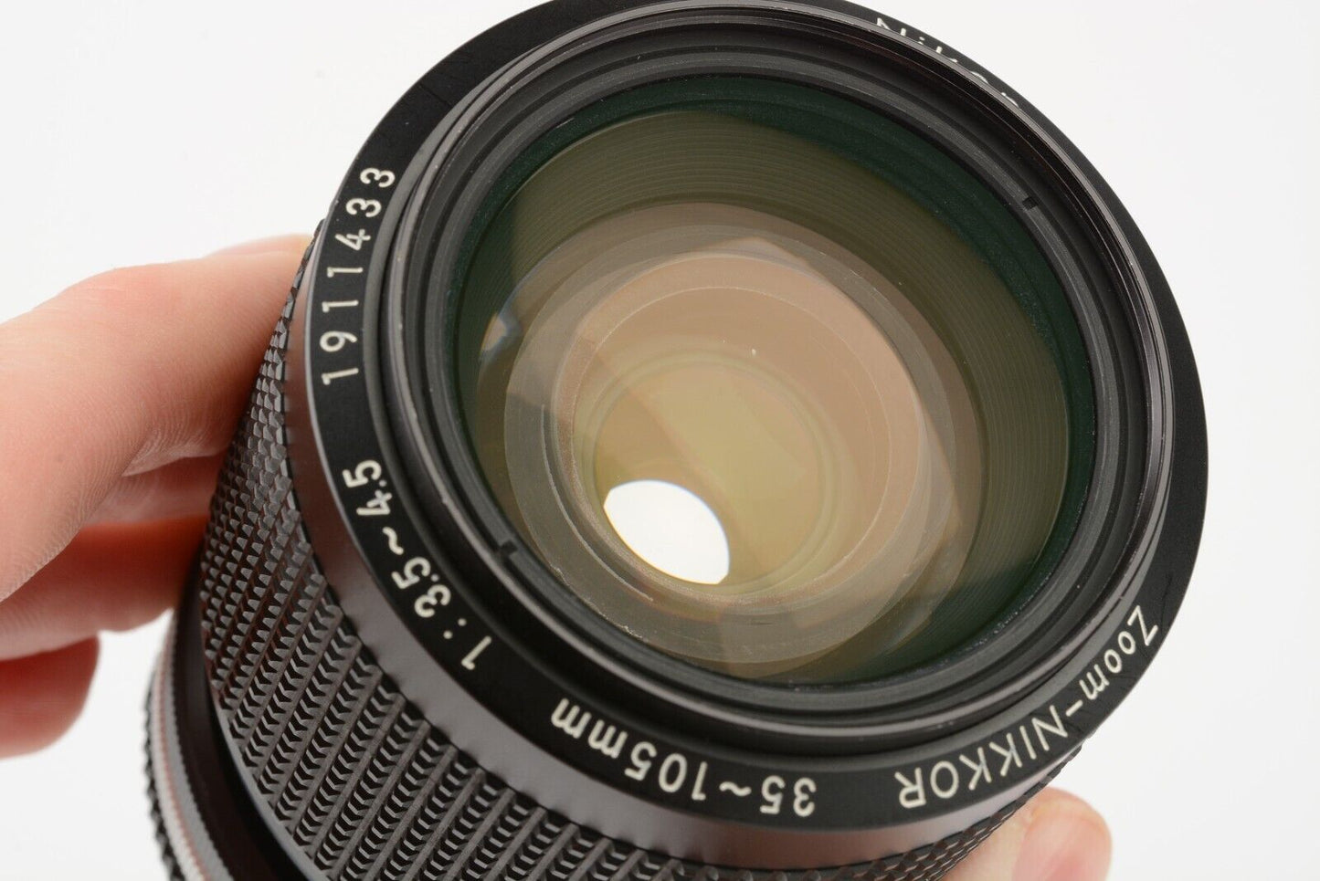 Nikon Zoom Nikkor 35-105mm f3.5-4.5 AI-S Lens, Caps, Manual *READ