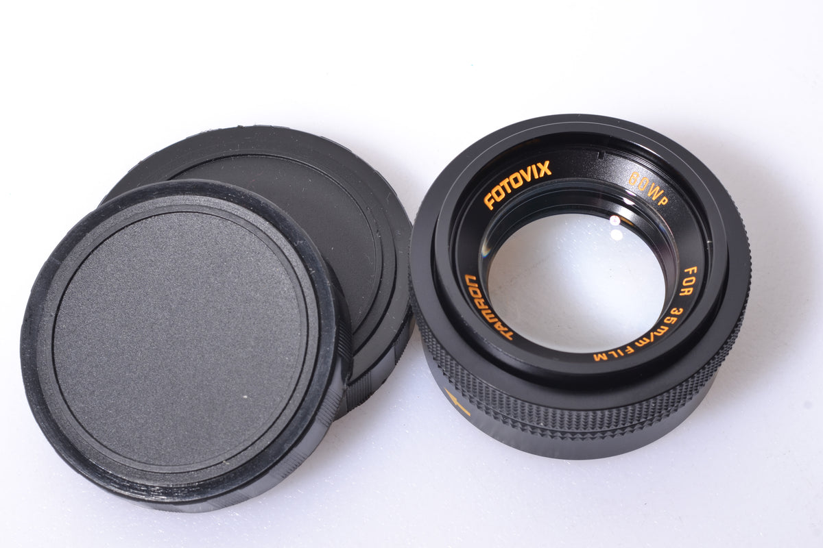 Tamron FotoVix 60WP for 35mm Film Auxiliary lens, Caps, Clean
