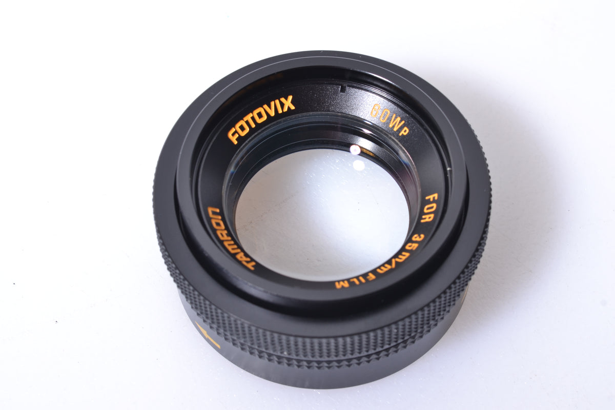 Tamron FotoVix 60WP for 35mm Film Auxiliary lens, Caps, Clean