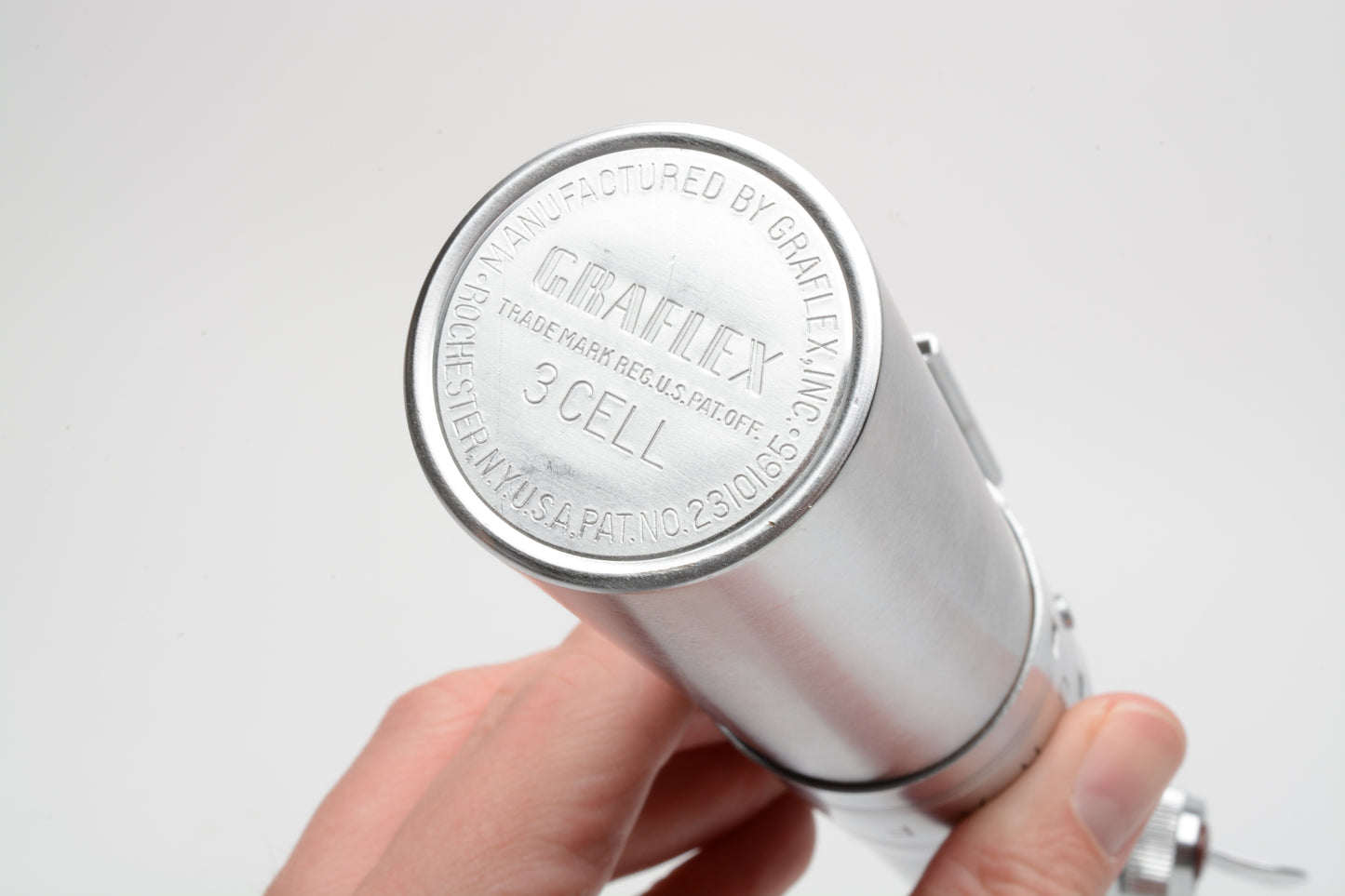 Graflex 3 Cell flash Handle w/Red Button Skywalker Star Wars Lightsaber, Clean!