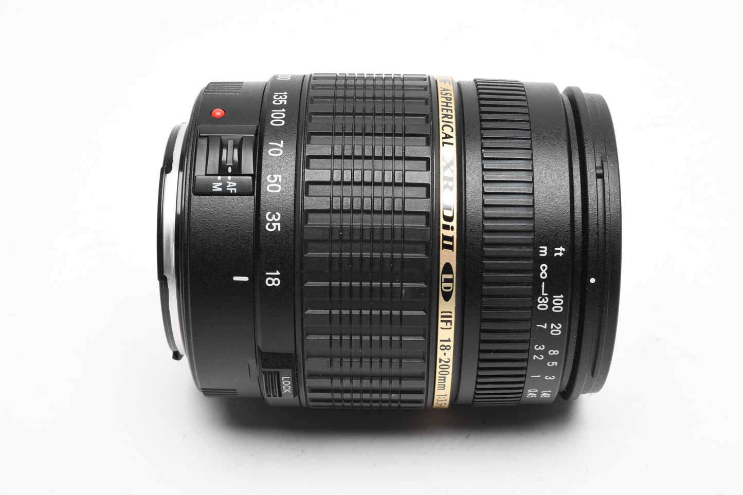 Tamron Di II AF 18-200mm f3.5-6.3 XR LD Macro Zoom Lens Canon EF+2X filters Mint-
