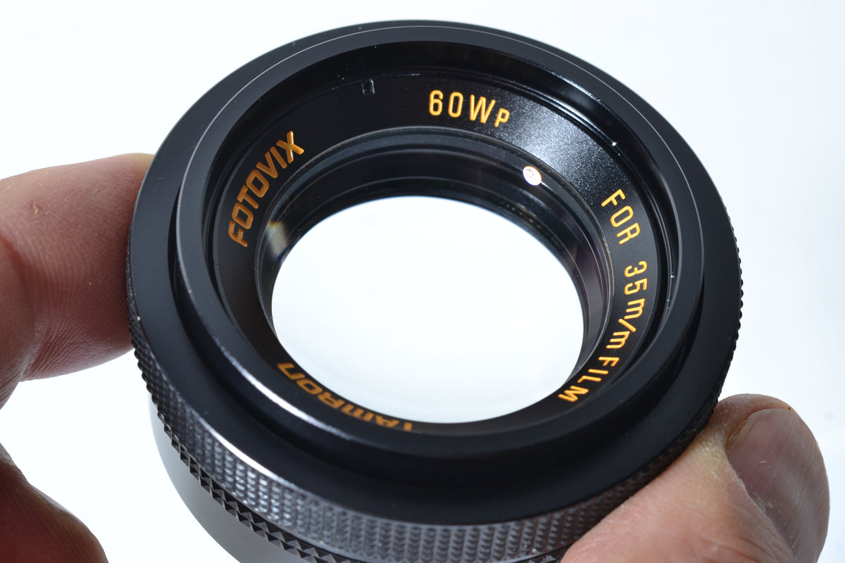 Tamron FotoVix 60WP for 35mm Film Auxiliary lens, Caps, Clean
