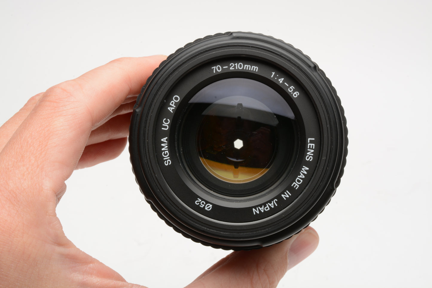 Sigma APO UC 70-210mm f4-5.6 zoom lens, Caps, Hood, UV, Nikon AF