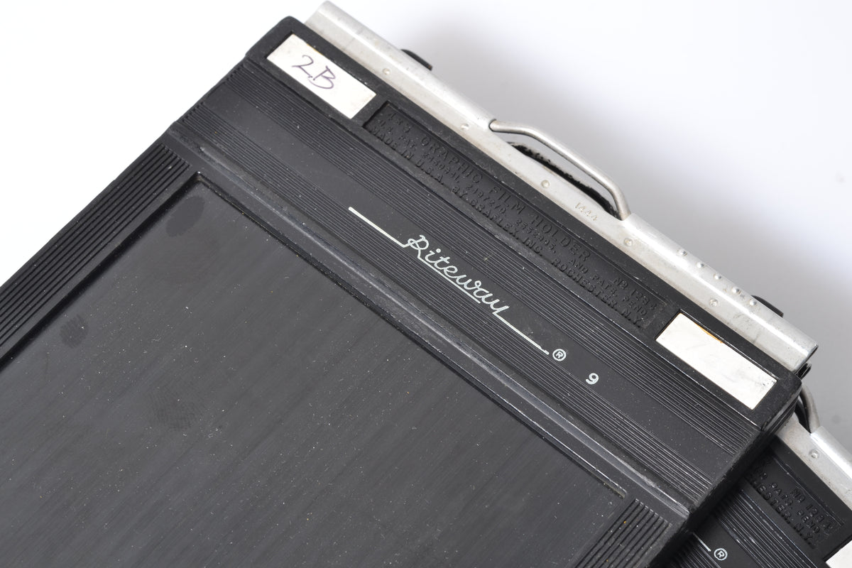 3X 4x5 Riteway Film holder sheet film holders, Clean!
