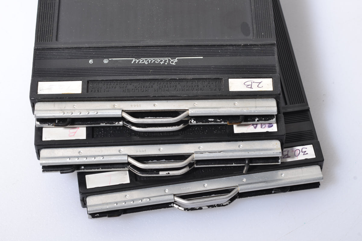 3X 4x5 Riteway Film holder sheet film holders, Clean!