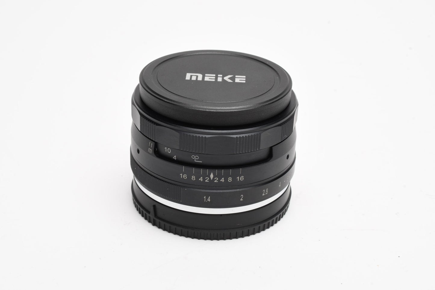 Meike 35mm f1.4 Lens for Sony E Mount, APS-C, Manual Focus, w/Caps, Mint-