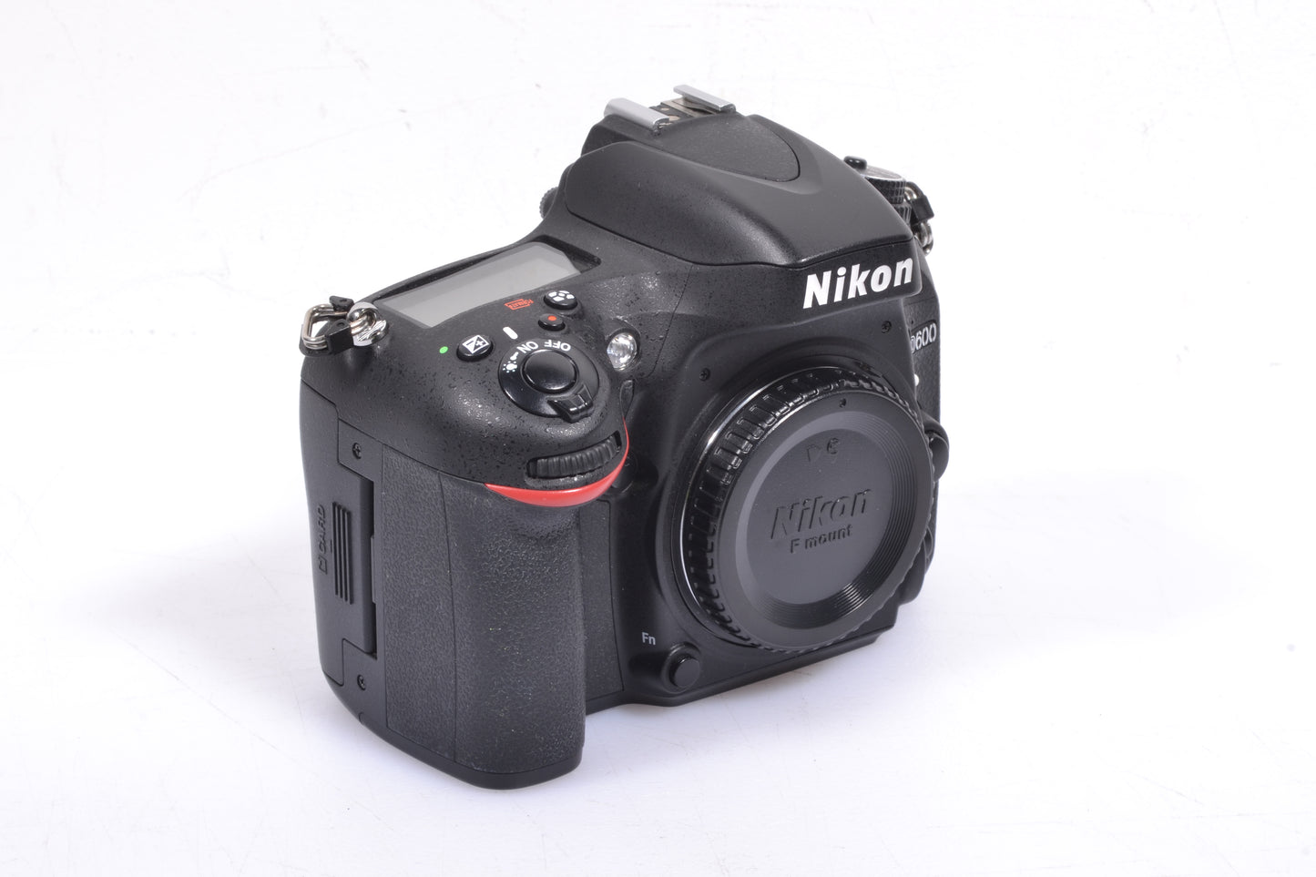 Nikon D600 DSLR Body w/2 Batts., charger, Only 14,473 Acts! Tested, Clean