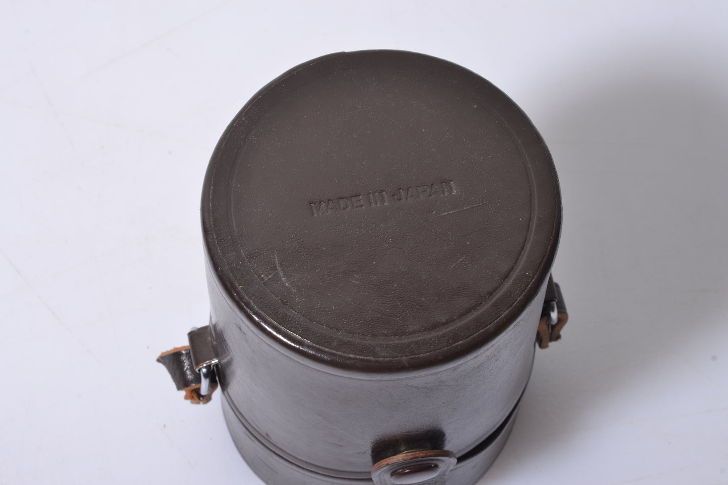 Nikon brown Lens Case ~4.5" x 3.25", nice & clean