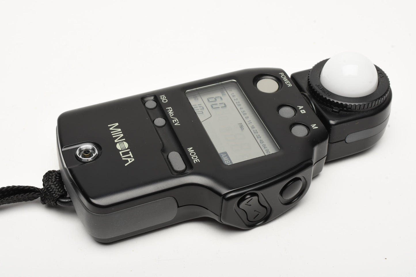 Minolta Autometer IVF Incident and flash meter in case, Tested, Mint-