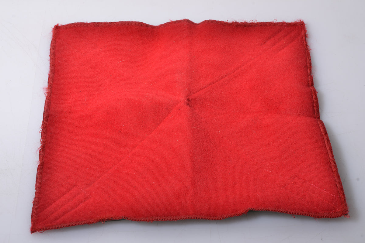 Domke 11 x 11" Protective Wrap (Red), Clean (For cameras or lenses)