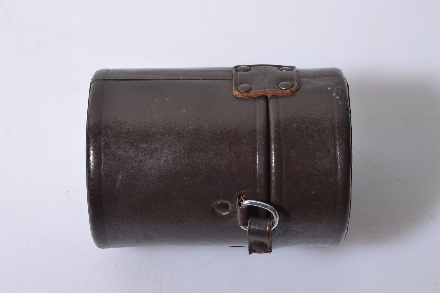 Nikon brown Lens Case ~4.5" x 3.25", nice & clean