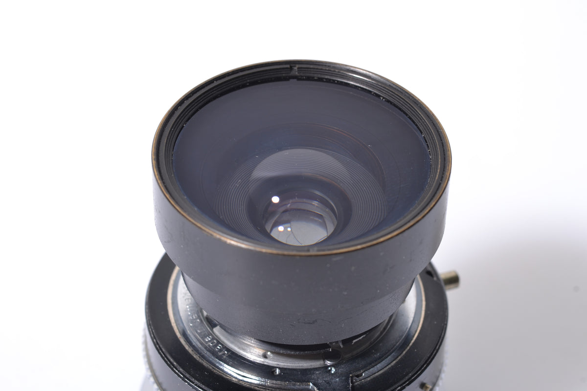 Schneider Super Angulon 75mm f8 large Format lens, Sharp! Accurate