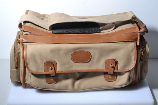 Ghurka Marley Hodgson No. 35 Grip Khaki Twill Large Camera Case Bag, Very clean!