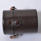 Nikon brown Lens Case ~4.5" x 3.25", nice & clean