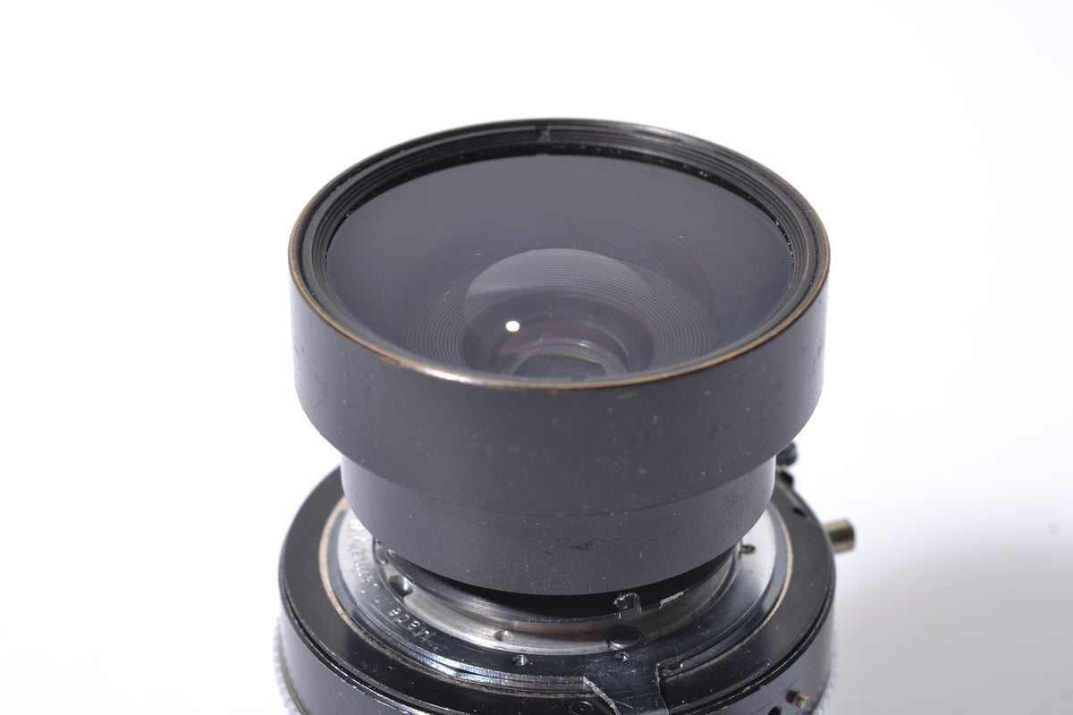 Schneider Super Angulon 75mm f8 large Format lens, Sharp! Accurate