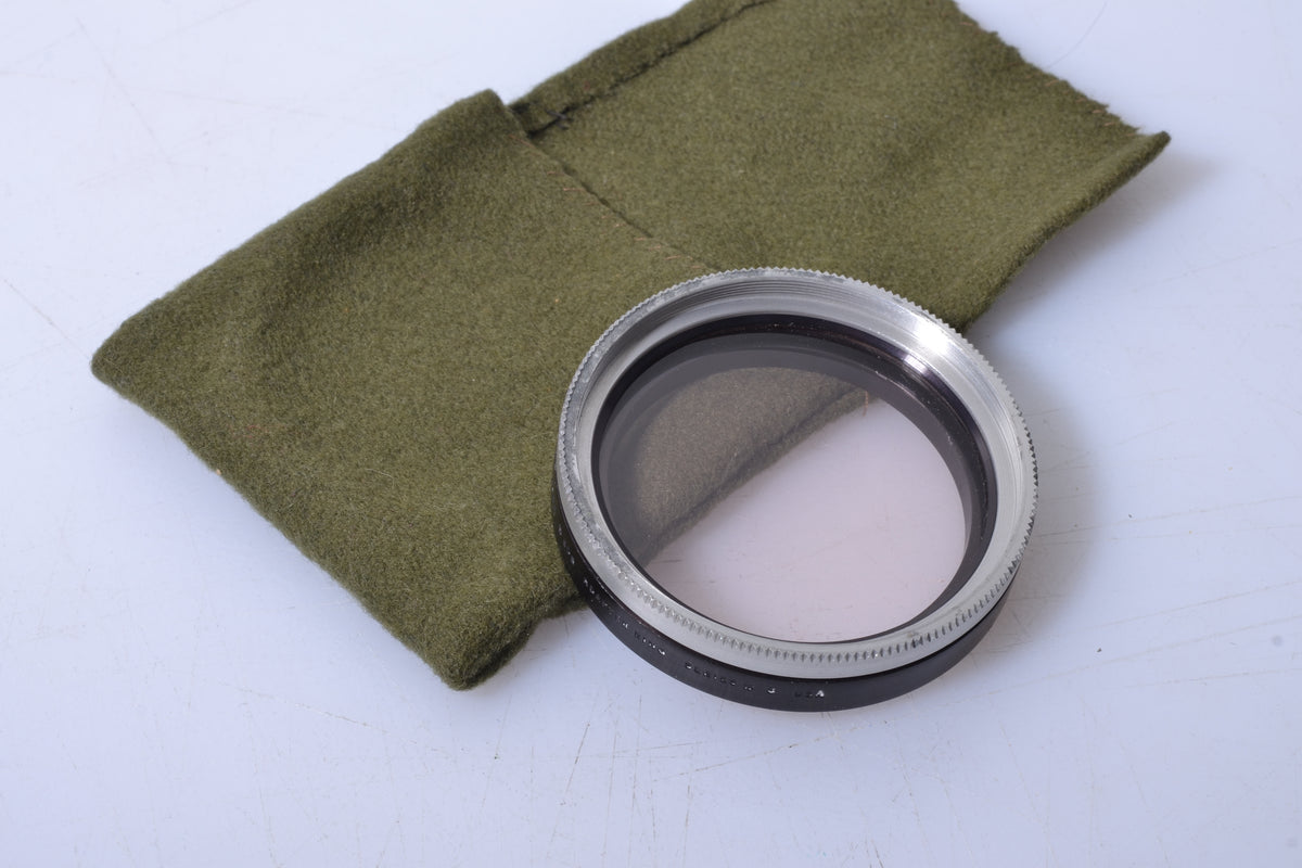 Series VIII 8 63mm Drop-In Filter Tiffen Photar Sky 1-A Skylight + Holder
