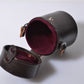 Nikon brown Lens Case ~4.5" x 3.25", nice & clean