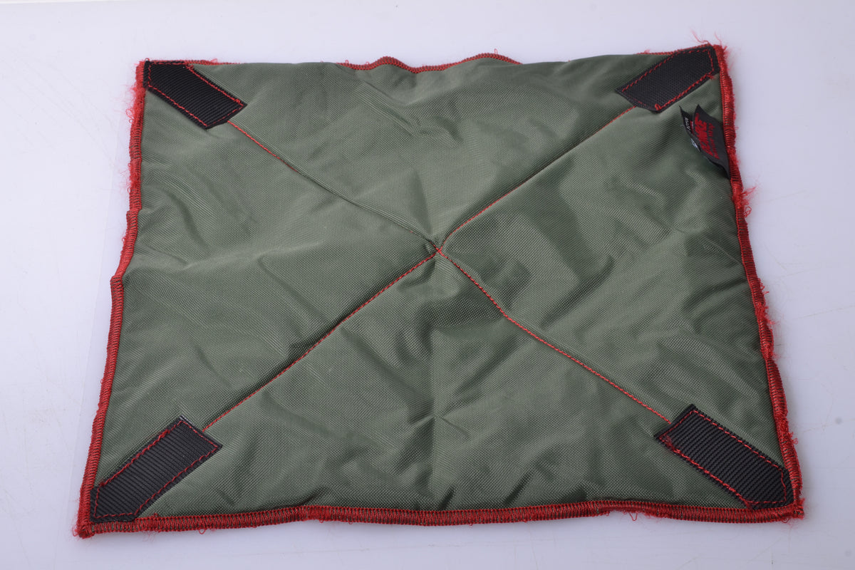 Domke 11 x 11" Protective Wrap (Red), Clean (For cameras or lenses)
