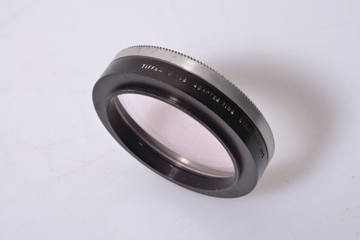 Series VIII 8 63mm Drop-In Filter Tiffen Photar Sky 1-A Skylight + Holder